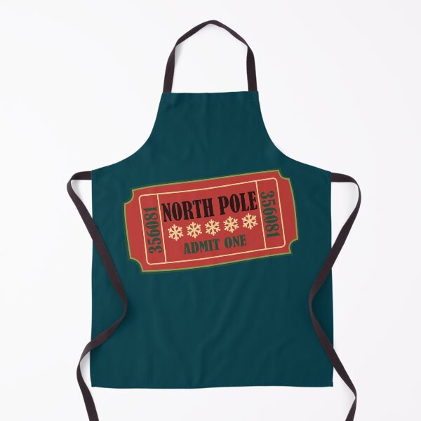 Item preview, North Pole Christmas Ticket Stub designed and sold by CocoandDaisy.