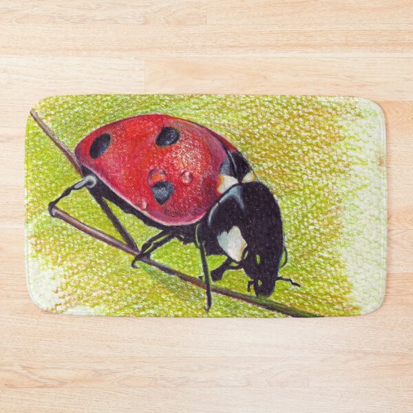 Item preview, Ladybug - Realistic Art Drawing by Ela Steel designed and sold by elasteel.