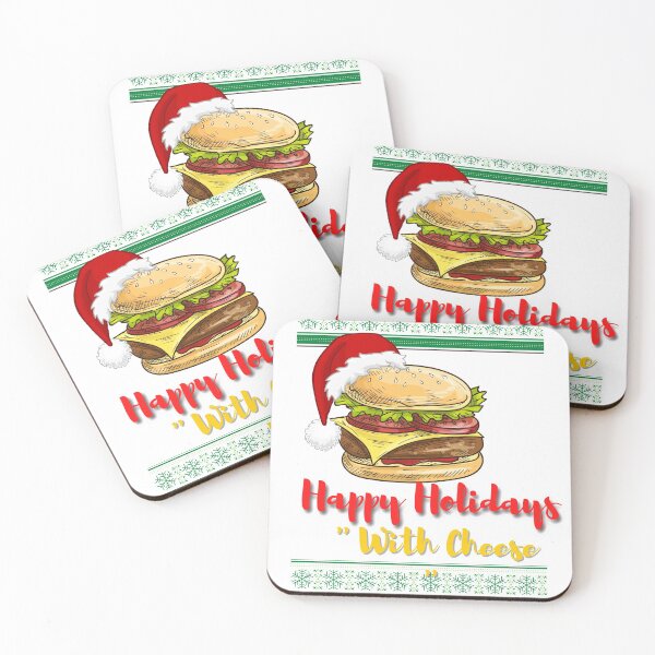Item preview, Copy of Happy Holidays With Cheese Christmas Cheeseburger designed and sold by ILHAMI.