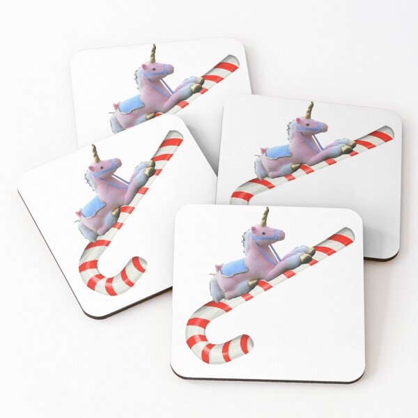 Item preview, Candy Cane Unicorn designed and sold by MountainGuide.