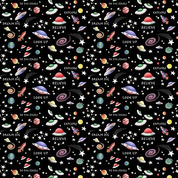 Artwork thumbnail, Black UFO design by MarylandMUFON