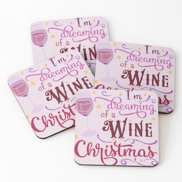 Item preview, I'm dreaming of a Wine Christmas designed and sold by Catpage.