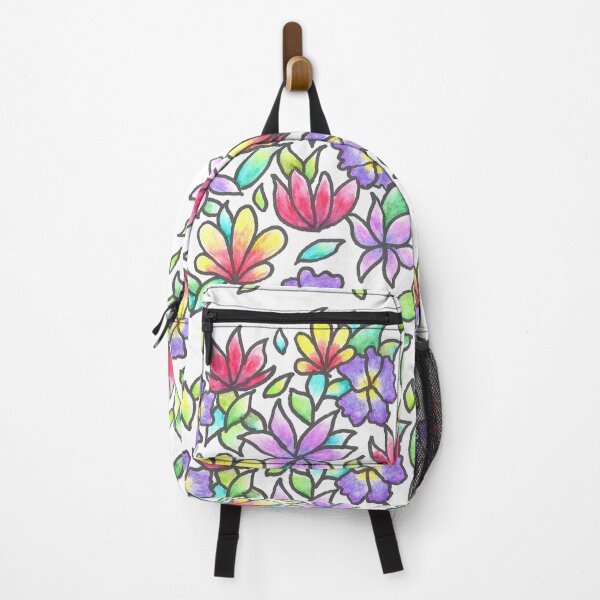 Item preview, Flower Pattern on White Ground designed and sold by CarolineLembke.
