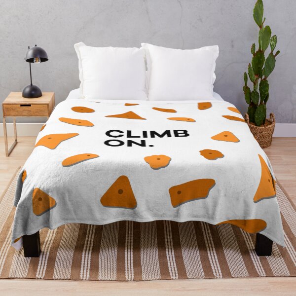 Item preview, Climb On Climbing Holds Sticker Pack - Orange designed and sold by Seth's Tees.