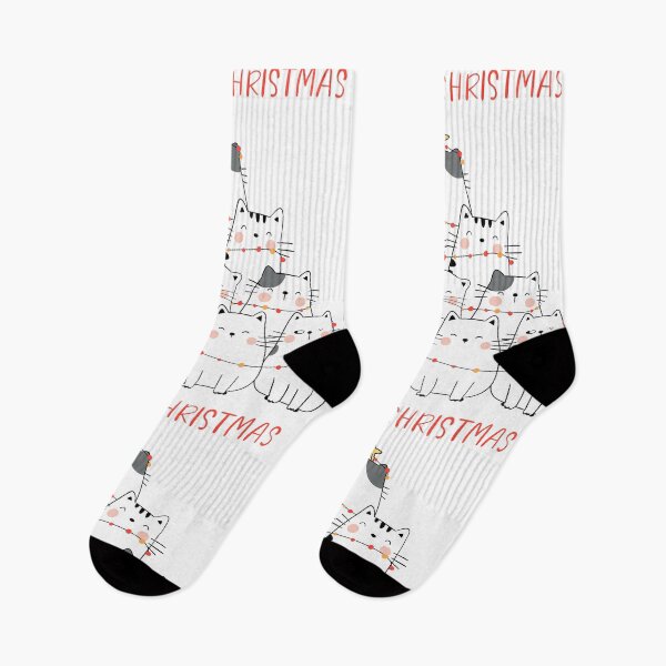 Item preview, Cute Merry Christmas kitties designed and sold by Brendsy.