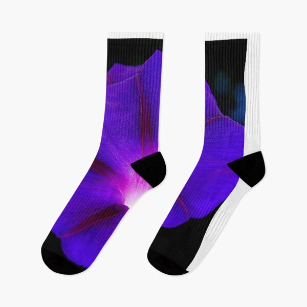 Item preview, Glowing violet morning glory designed and sold by rvjames.