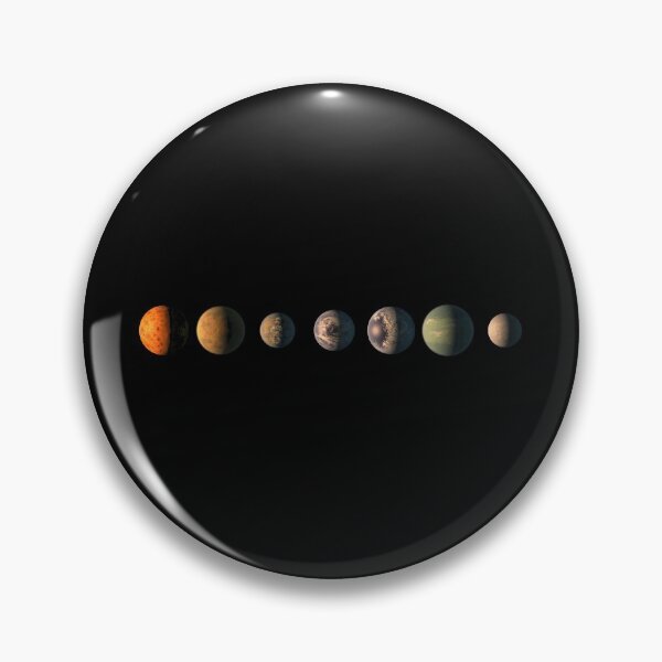 Item preview, Trappist-1 7 Planet Lineup designed and sold by flippinsg.