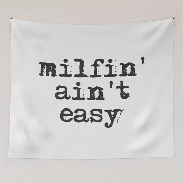 Item preview, Milfin' Ain't Easy, Funny Mom Gift, MILF designed and sold by Vintagemashup.