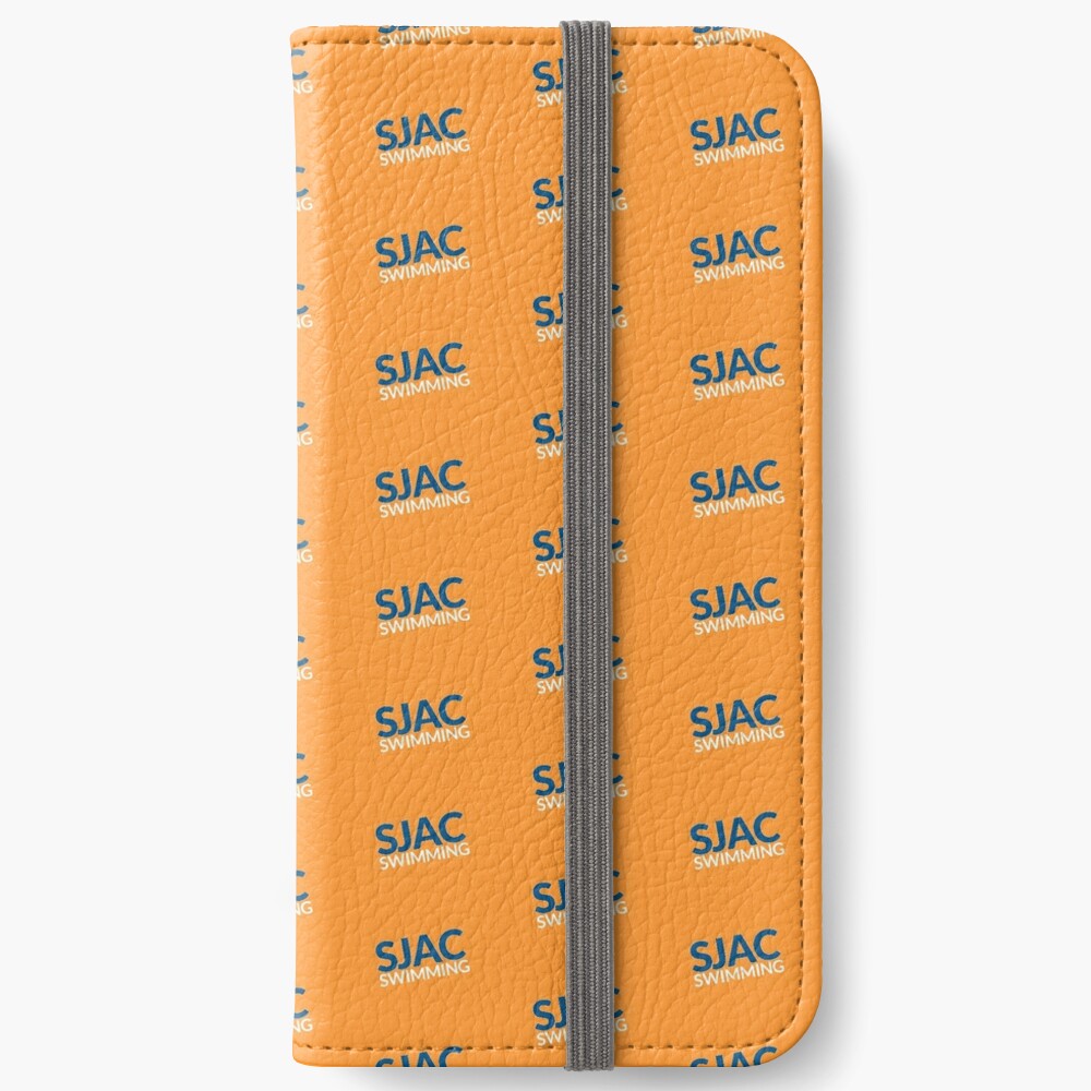 SJAC Pattern Orange iPhone Wallet