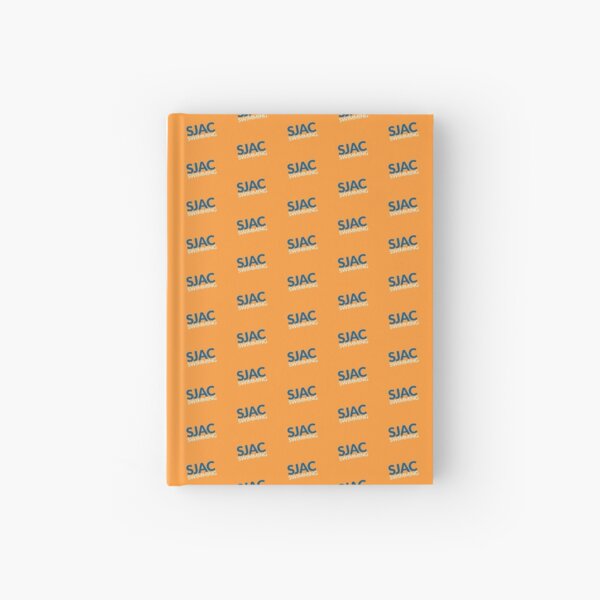 SJAC Pattern Orange Hardcover Journal