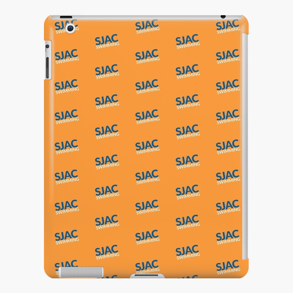 SJAC Pattern Orange iPad Case & Skin
