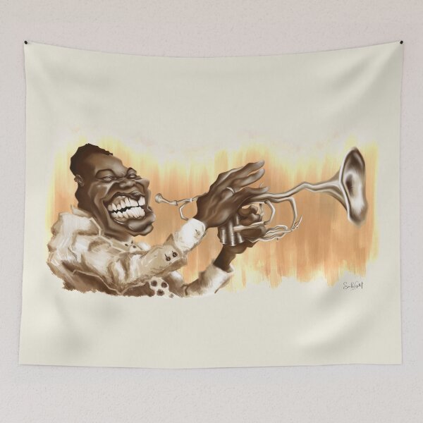 Item preview, Louis Armstrong designed and sold by samanthagilbert.