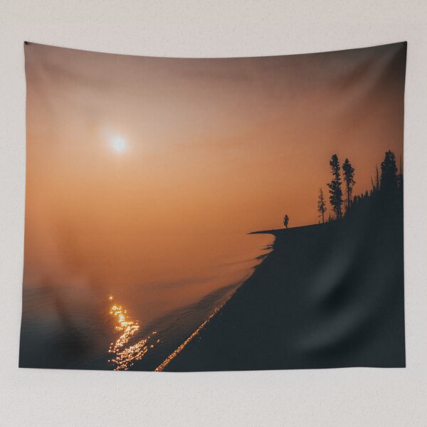 Item preview, Hazy Morning Sunrise on the Lake designed and sold by Zurickdesigns.
