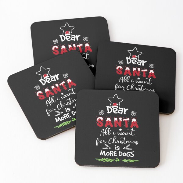 Item preview, Dear Santa All I Want for Christmas Is More Dogs-Animals Lovers Gift Idea  designed and sold by DESIGNNOUR.