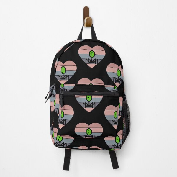 Item preview, PINK HEART SHAPED RETRO SUNSET PHAGE BACTERIOPHAGE designed and sold by Hippiesole.