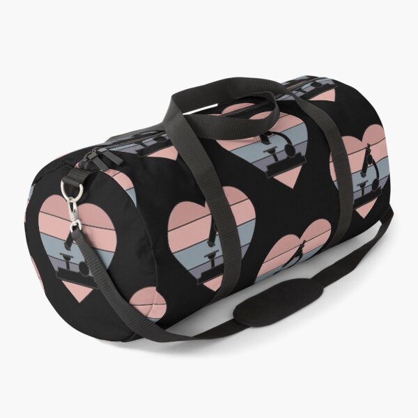 Item preview, PINK HEART SHAPED RETRO SUNSET MICROSCOPE SCIENCE designed and sold by Hippiesole.