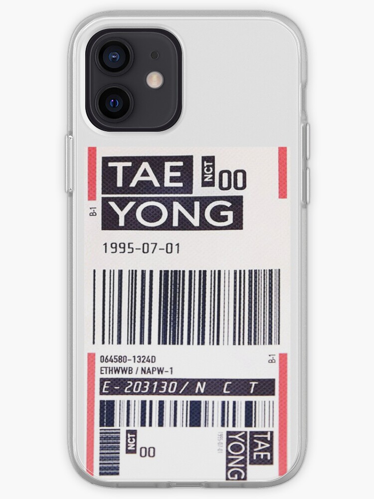 Taeyong Flight Ticket Phone Case Iphone Case Cover By Akazumaki Redbubble