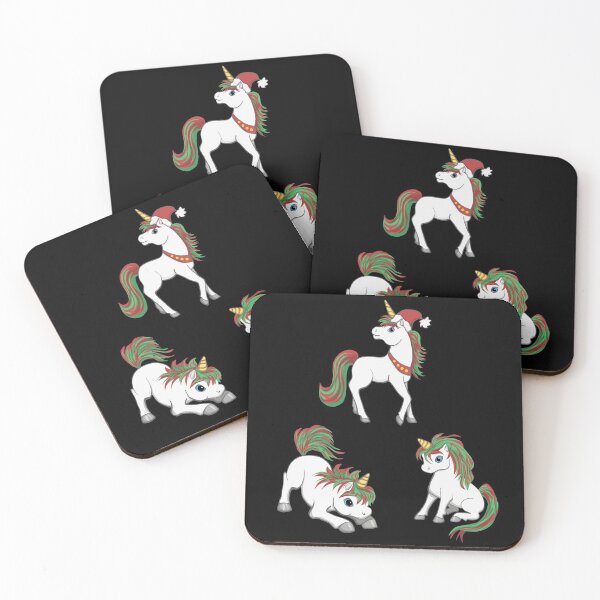 Item preview, Christmas Unicorn Collage designed and sold by Zurickdesigns.