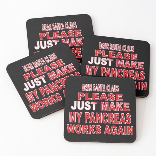 Item preview, DEAR SANTA CLAUS PLEASE JUST MAKE MY PANCREAS WORKS AGAIN - T1D AND T2D -  DIABETES CORONA - DIABETIC CHRISTMAS GIFT designed and sold by Ralek.