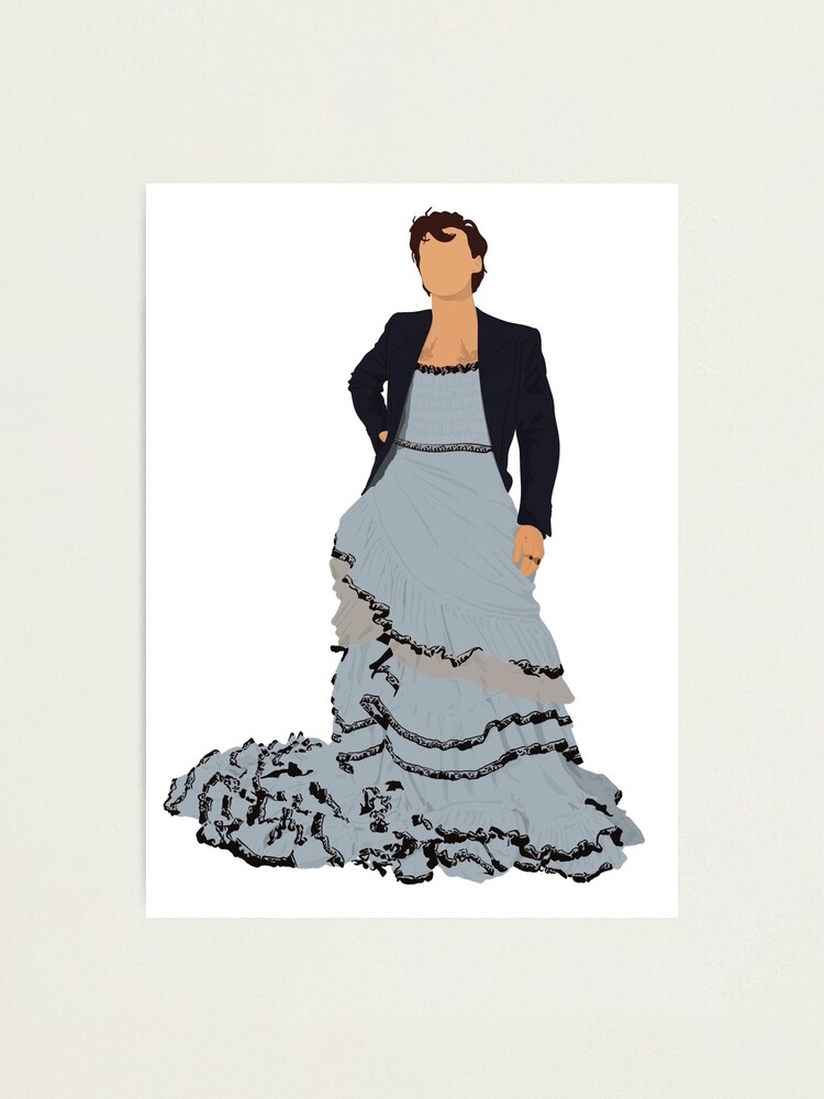 Lámina fotográfica for Sale con la obra «Harry Styles Vogue» de