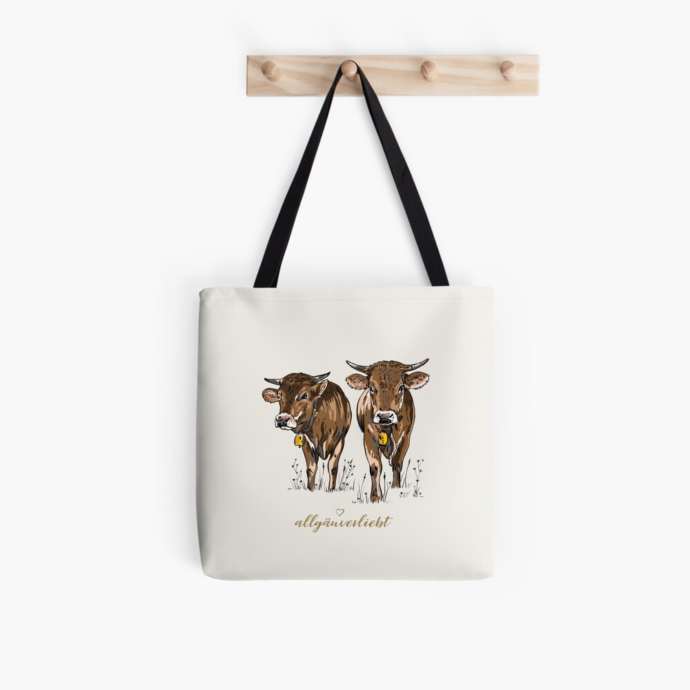 Artikel-Vorschau von Allover-Print Tote Bag, designt und verkauft von allgaeuverliebt.