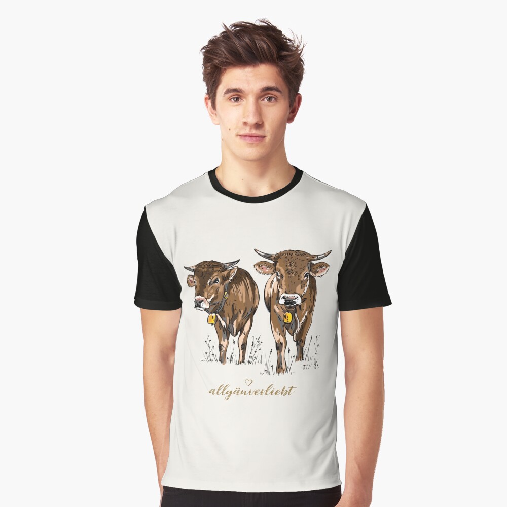 Artikel-Vorschau von Grafik T-Shirt, designt und verkauft von allgaeuverliebt.