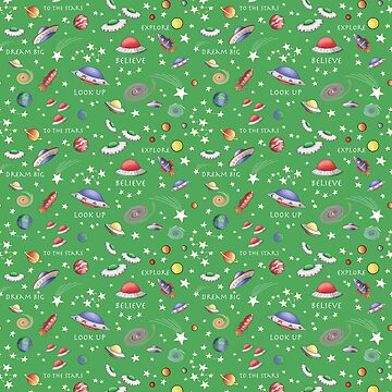 Artwork thumbnail, Green UFO Design by MarylandMUFON