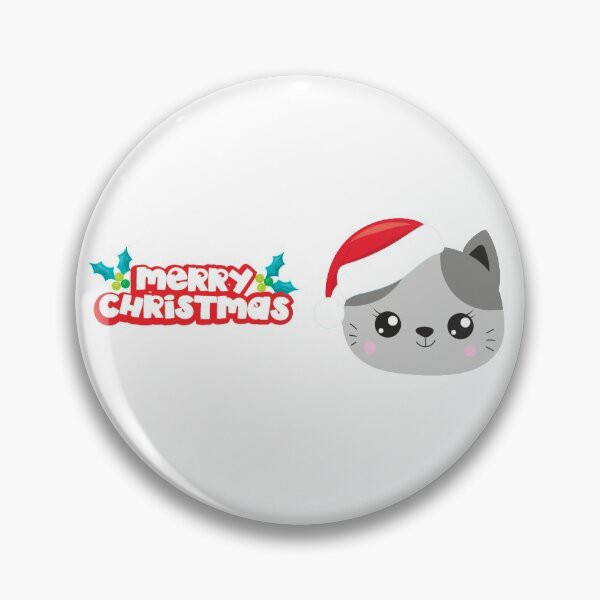 Artikelvorschau, Weihnachtskatze entworfen und verkauft von kirakirakawaii.