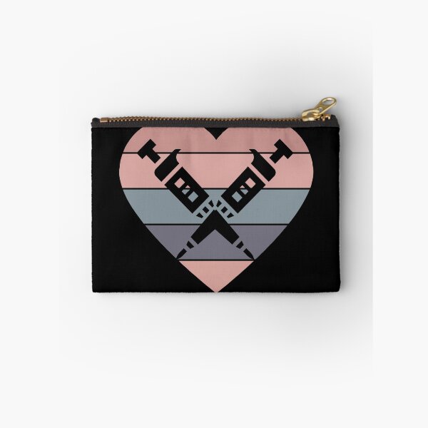 Item preview, PINK HEART SHAPED RETRO SUNSET PIPETTES designed and sold by Hippiesole.