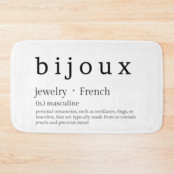 Item preview, bijoux - jewelry - french word aesthetic  designed and sold by Anouck Heyer.