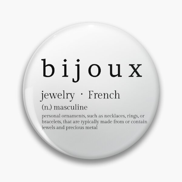 Item preview, bijoux - jewelry - french word aesthetic  designed and sold by Anouck Heyer.
