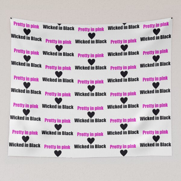 Item preview, Bonita en rosa, malvada en negro designed and sold by Retrodreams2020.