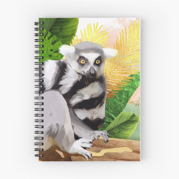 Item preview, Catta lemur designed and sold by Illustration Marie-Hélène Bochud.