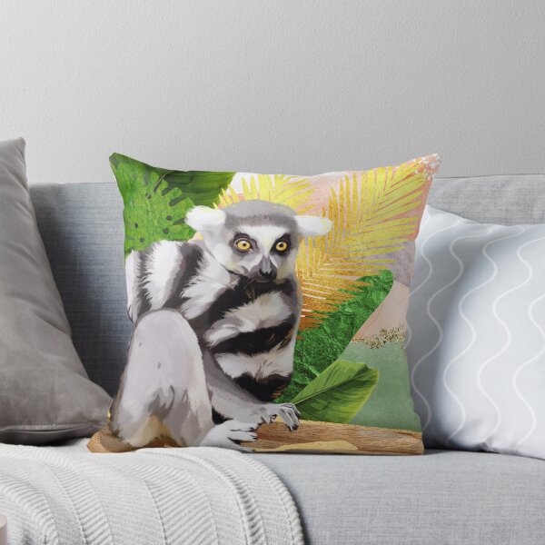 Item preview, Catta lemur designed and sold by Illustration Marie-Hélène Bochud.