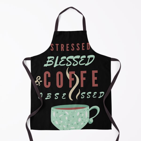 Item preview, stressed blessed coffee obsessed , blessed new year , obsessed with coffee designed and sold by BECOOOL.