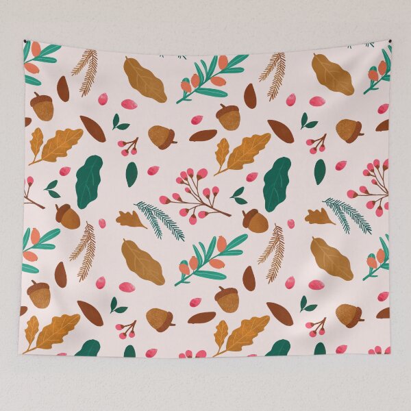 Item preview, Autumn-pattern-Blush designed and sold by Vinaerick.