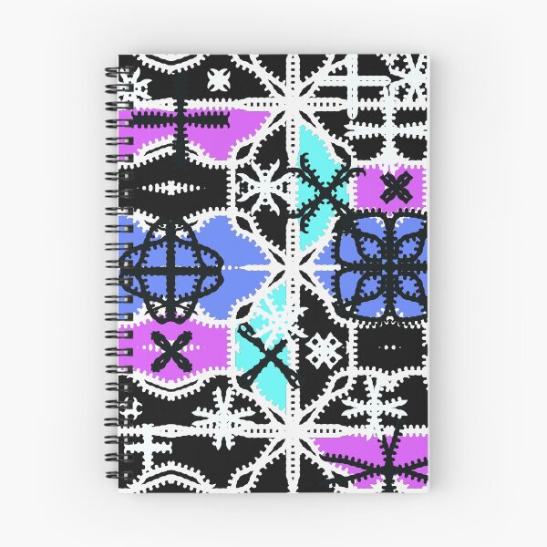 Item preview, Colorful lines flowers shaped patterns  designed and sold by jotcar.