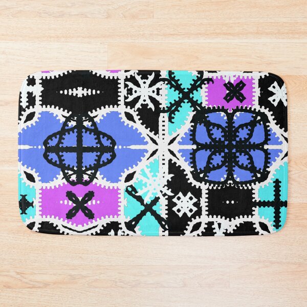 Item preview, Colorful lines flowers shaped patterns  designed and sold by jotcar.