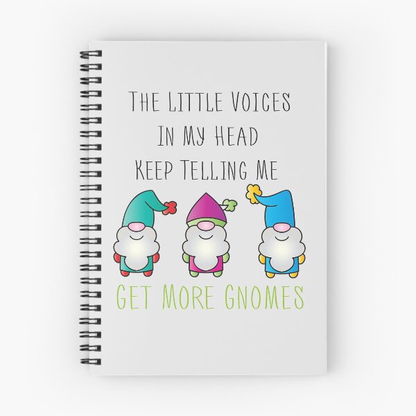 Item preview, The Little Voices in my Head keep telling me Get More Gnomes Christmas  Funny Gardening Gift Ideas For Gardener And Plant Lover designed and sold by california2020.