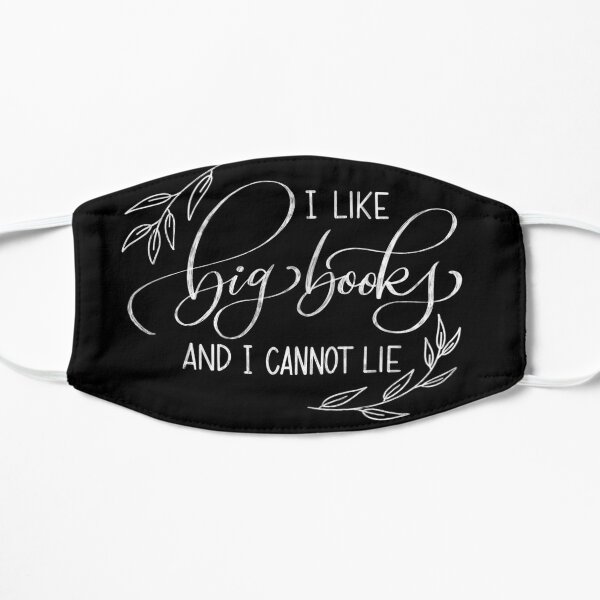 I Like Big Books 2 Flat Mask