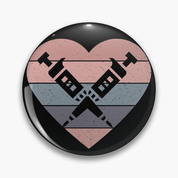 Item preview, PINK HEART SHAPED RETRO TEXTURED SUNSET PIPETTES designed and sold by Hippiesole.