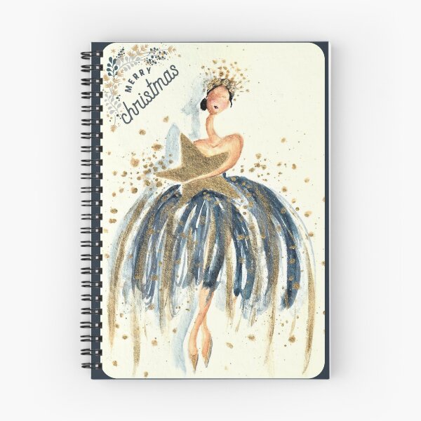Item preview, Ballerina holding a star, Christmas designed and sold by DeVeauDesign.