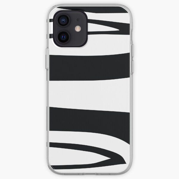 Black and White Stripes iPhone Soft Case