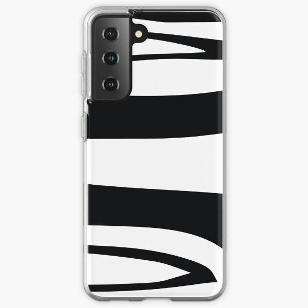 Black and White Stripes Samsung Galaxy Soft Case