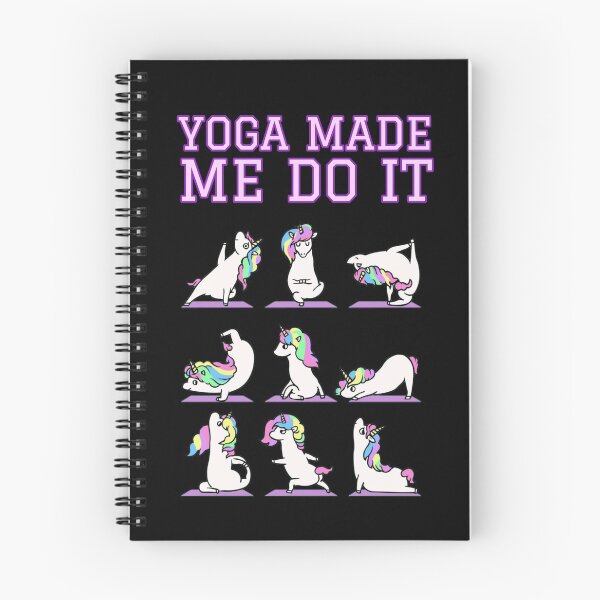 Item preview, Yoga made me do it designed and sold by Dailyartsie.