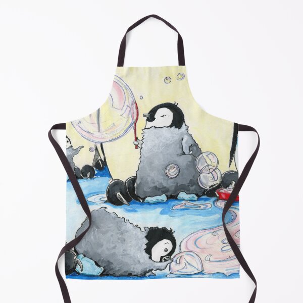 Item preview, Penguins Blowing Bubbles  designed and sold by Amy Preveza.