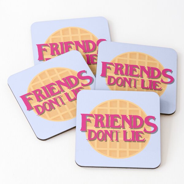 Item preview, Friends don’t lie - made by Lili designed and sold by Made-by-Lili.