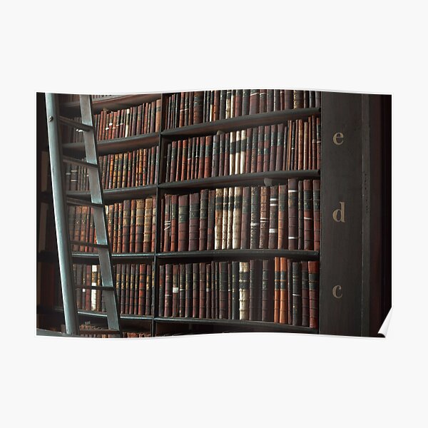 Bookcase Posters | Redbubble