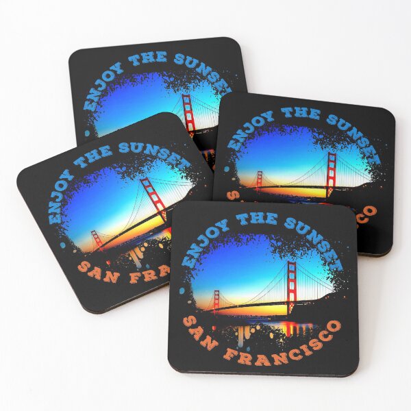 Item preview, Enjoy Those Sunset Feelings San Francisco designed and sold by Coder-T.