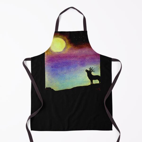 Item preview, Deer under Moonlight designed and sold by AJSkinnerPrints.